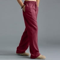 Товарни панталони за мъже пролет и летни панталони ежедневни всички съвпадат с твърд цвят боядисване на свобода плюс размер панталон Модни плажни джобове пантало?