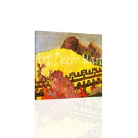 Sacred Mountain -Gauguin - платно или фино печат