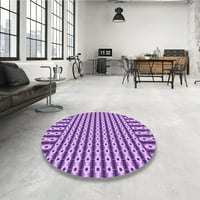 Ahgly Company вътрешен правоъгълник с шарени виолетови лилави площи килими, 3 '5'