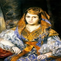 Мадам Клементин Стора в алжирска рокля Плакат печат от Pierre-Auguste Renoir