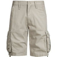 Jsaierl мъжки товарни къси панталони плюс размер мулти джобове къси панталони на открито бойни шорти атлетически туристически товарни къси панталони
