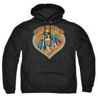 Justice League JLA Day Day Heart Unise Unise Unise Undure Pull-Over Hoodie