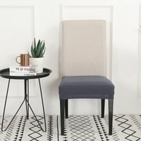 Капак на възглавницата на седалката на стола на гадотор, разтегателно текстурирана решетка за трапезария за хранене