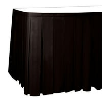 Крайна текстилна полиестерна пола за маса - 36 височина
