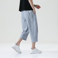 Akiihool работни панталони за мъже отдих спокоен подходящ панталон за стрии за зимата ежедневни