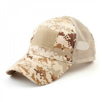 Външен спорт Snapback Stripe Camouflage Hats Simplicity Camo Outdoor Mesh Cap
