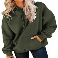 Noilla дамски качулки флорални отпечатани пуловер суичър с качулка с дълъг ръкав жени топла качулка суичър с качулка style-Z 2xl