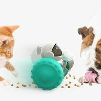 Талус интерактивен робот за играчки за кучета Форми за храна Отдава се бавна хранилка за самонадеяност Не се нуждае от мощност, необходима за обогатяване на домашни любимци езеро синьо един размер
