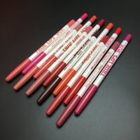 Водоустойчиви моливи за устни, зададени многоцветни дълготрайни лайнери за устни