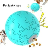 Pnellth Dog Chew Toy Ware устойчив пъзел модел домашен любимец куче интерактивна топка за изтичане на топка