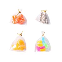 Бонбони кукли мини миниатюрни сладки храни играчки Захарна къща аксесоари Декорация кухня Консумативи за чанта се преструват