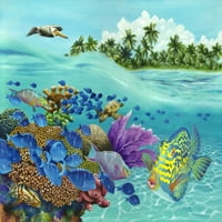 Коралов карнавален отпечатък от Каролин Стийл