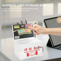 Задаване на визитни картички Колекция на десктоп гласуване на фирмени картички за притежатели на карти за конференция