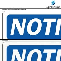 Signmission OS-NS-D-35-V-OSHA Знак за известие-Не копаене със символ