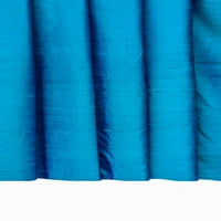 Тъкан март директно синьо, тюркоазена копринена тъкан от двора или ширина, непрекъснати дворове Синя копринена тъкан, плъзгаща се копринена дупени, булчинска рокля на едро копринена тъкан от дупени