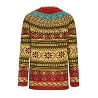 Детесбула плюс размер Дамски пуловери Нови пристигания на женски кръгъл цвят на шията, съвпадащ на свобода модна пуловер удобен пуловер Просвещение Женска мода