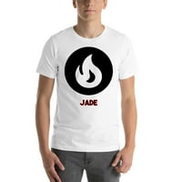 Недефинирани подаръци L Jade Fire Style Style Throw Cottle тениска