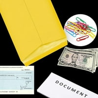 Кутюр ламинирана жълта хартия Размер с размери, съхраняващи или изпращащи документи от 28, размер, размер