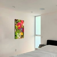 Комплект панел Canvas Art Art без рамки, цветя разтегнати стена картина Модерен декор за хол, спалня, офис