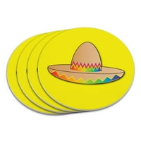 Sombrero Mexican Cinco de Mayo Mexico Coaster Set