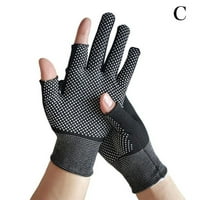 Риболовни ръкавици против приплъзване дишащ слънцезащитен крем Antiskid Open Half Cycling N2B5