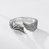 Бижута за жени пръстени реколта пет заострени звезден пръстен женски отвор пръстен е подходящ за предложение парти сладък пръстен Моден подарък за бижута за нея