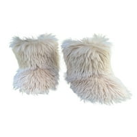 Ritualay дамски дишащи топли обувки Небрежни модни пухкави снежни ботуши студено време зимен ботуш каки 4.5