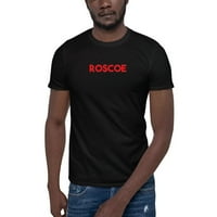 Червена тениска с къс ръкав на Roscoe с неопределени подаръци