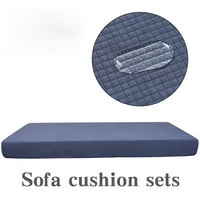 Gobestart 1- Седалки Водоустойчив диван възглавница на седалката на кушета диван разтегателен калъф за пропаст