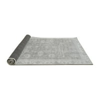 Ahgly Company Indoor Rectangle Oriental Grey Modern Area Rugs, 3 '5'
