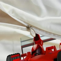 Комплект за спално бельо с червена кола с калъфка за възглавници модни домашни спалня за одеяло корица на корицата на домашния текстил