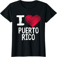 Love Puerto Rico тениска ваканция за сувенир подарък