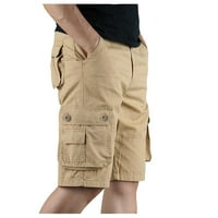 Wozhidaoke товарни панталони за мъже солидни мъжки цвят с много джоба и модни летни панталони от свободното време Горди мъжки панталони Мъжки къси панталони