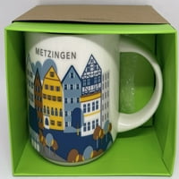 Starbucks Вие сте тук колекция Metzingen Германия Керамично кафе халба Нова кутия