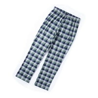 Binpure Mens Fleece Tartan Check PJ Pajama Pants Lounge Носете меки дъна панталони