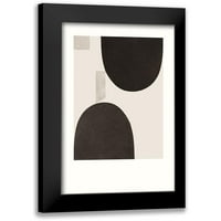Wild Apple Portfolio Black Modern Framed Museum Art Print, озаглавен - Half Domes II