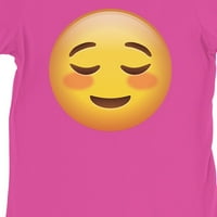 Емоджи-рувични дамски горещо розово момичешка основна невероятна тениска на сърдечната тениска
