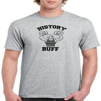История Buff тениска мъже -smartprints дизайни, мъжки 4x-голям