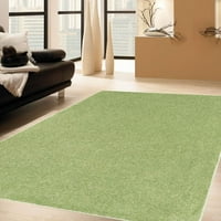 Ambiant Broadway Collection Kids Favorite Area Rugs Lime Green - 12'x15 'Oval