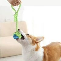 Yeektok Pet Chew Toy сплетено памучно въже за малки средни големи домашни любимци многоцветни кученце ухажващи зъби