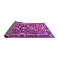 Ahgly Company Indoor Rectangle Persian Purval Traditional Area Rugs, 8 '12'