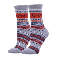 Мъжки дамски унизийски ежедневни чорапи Коледа коледни жени ежедневни памучни шаблони удобни сладки животински печат