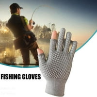 Риболовни ръкавици без пръсти дишащи бързо изсушаване против прилепнало риболов N8M9