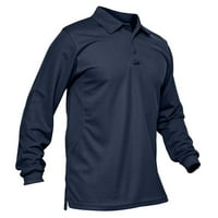 Тениски за мъжки мъжки мъжки, мъжки риза с твърд цвят бързо сухо изпълнение с ризи за голф риза, ризи за мъже