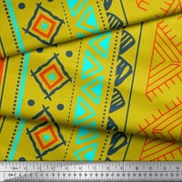 Soimoi памучна патица тъкан aztec Геометричен печат за шиене на двора